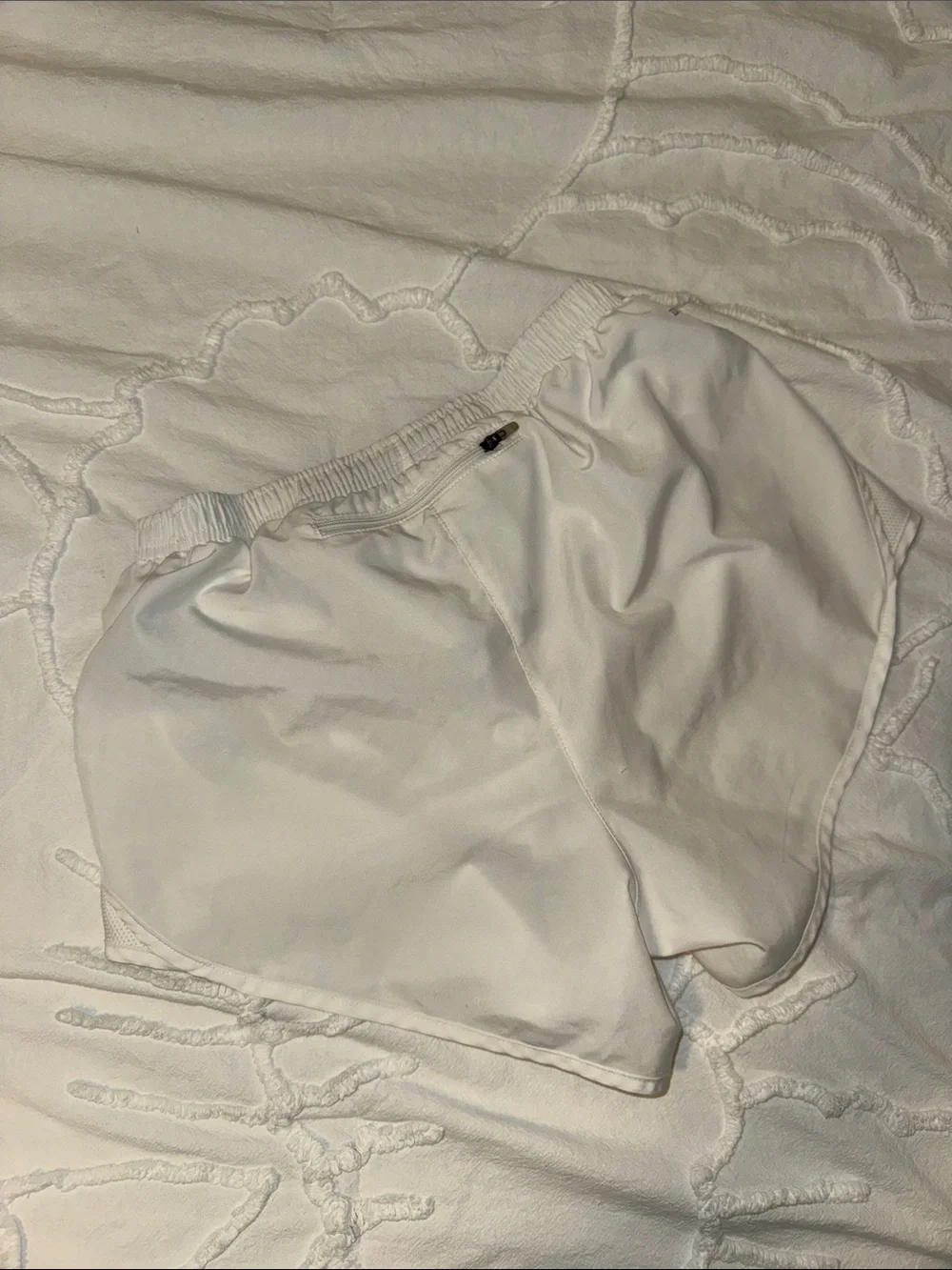 Nike White Dry Fit Shorts